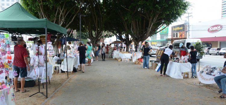 Projeto Arte na Avenida retorna ao canteiro central da Getúlio Vargas neste domingo