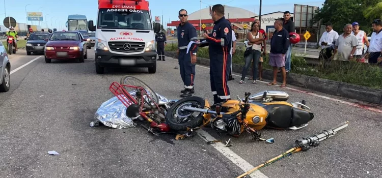 SAMU atendeu mais de mil ocorrências de acidentes com motociclistas este ano