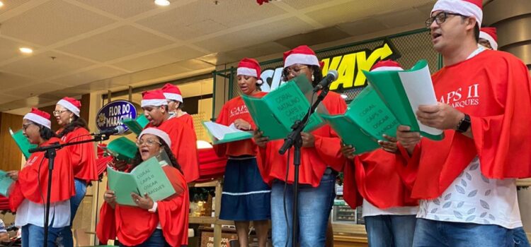 Coral do CAPS II se apresenta no Boulevard Shopping