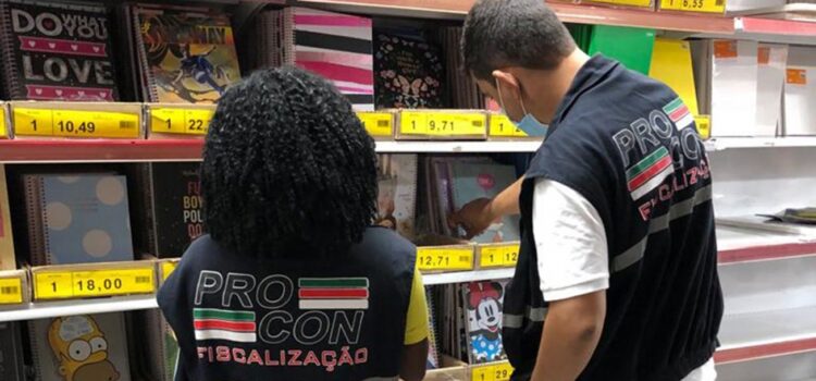 Preço de material escolar pode variar em mais de 800% em Feira, aponta Procon