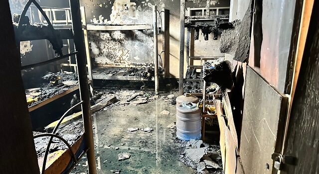 Incêndio atinge base do Samu de Feira de Santana