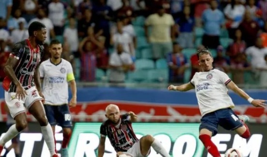Com 100% de aproveitamento, Bahia vence o Atlético de Alagoinhas no Baianão