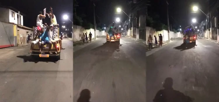 Jovem morre após cair de carroceria de caminhonete em movimento na Bahia