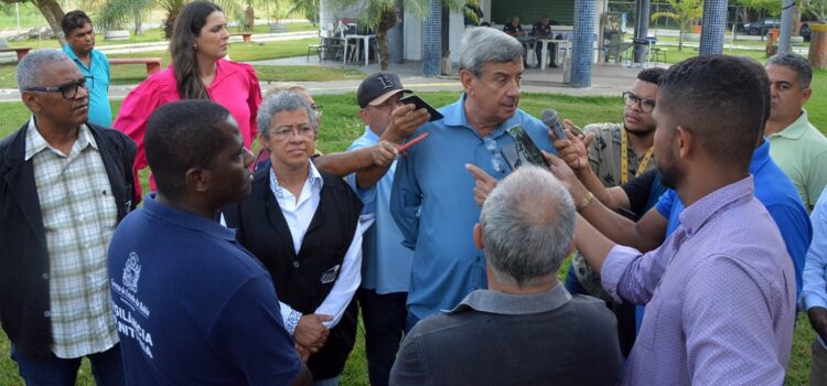 Prefeito determina interdição total do Parque Erivaldo Cerqueira