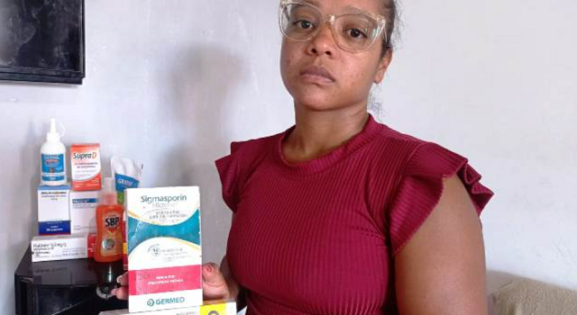 Mãe agradece ajuda recebida e relata melhora no quadro de saúde do filho