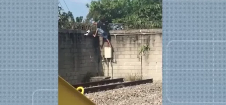 Concessionária registra aumento de 400% no número de furtos de cabo no metrô de Salvador; câmeras mostram flagrantes