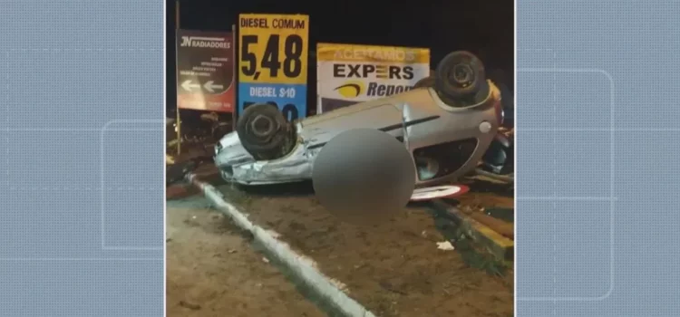 Motorista envolvido em acidente na Bahia é autuado em flagrante por dirigir alcoolizado