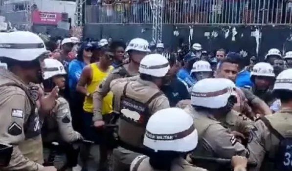 Capitão da PM agredido durante Micareta de Feira faz desabafo e critica violência gratuita