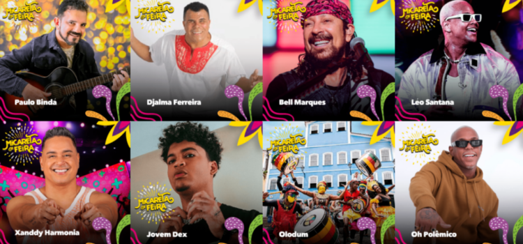 CONFIRA A GRADE DE ATRAÇÕES DE TRIOS NO CIRCUITO MANECA FERREIRA