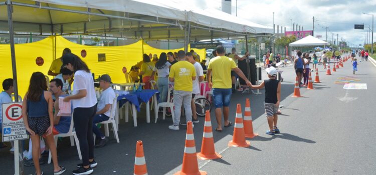 Ações de orientações para um trânsito seguro marcam dia de mobilização