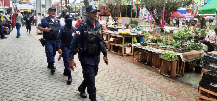 Guarda Municipal amplia efetivo nas ruas do Centro da cidade