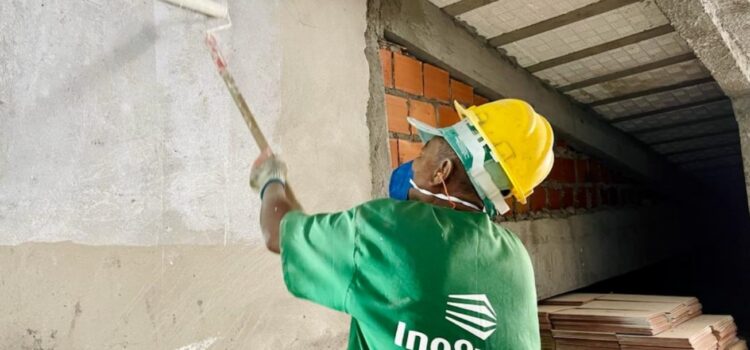 Obras da Escola Municipal Eurides Franco Lacerda entra na fase de conclusão