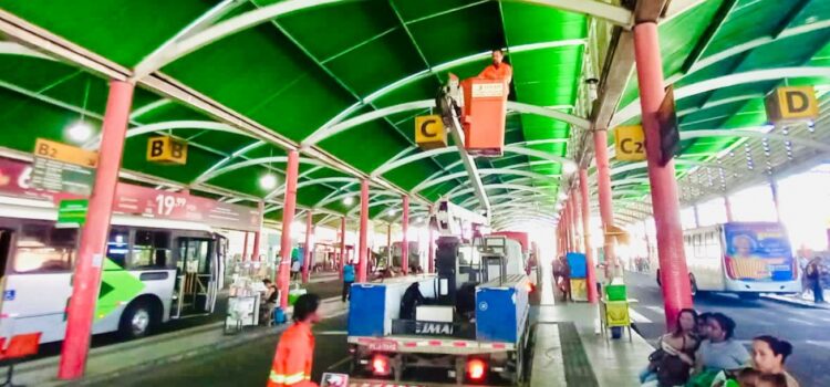 Iniciada a manutenção nos seis terminais de transbordo de Feira