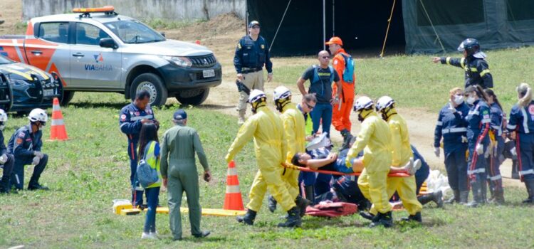 Simulado de desastres em massa volta a ser realizado em Feira de Santana e reunirá profissionais de 20 estados do Brasil