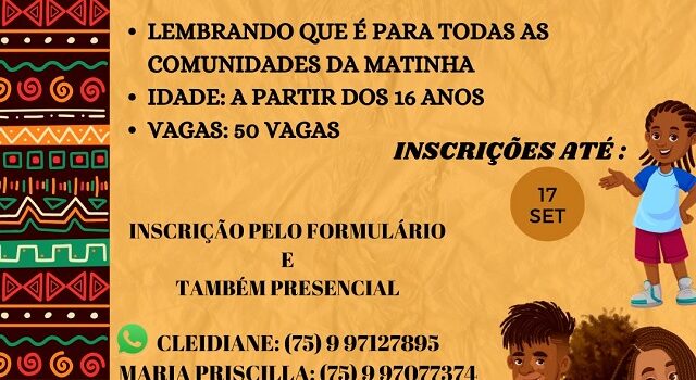 Concurso Miss e Mister Quilombola está com inscrições abertas até o dia 17 