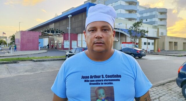 Criança de 1 ano morre no HEC e família aguarda por mais de 12 horas para sepultar
