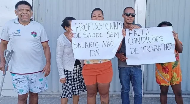 Moradores do Jussara fecham posto de saúde em protesto contra a falta de materiais
