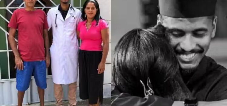 Filho se forma em Medicina e aposenta pai que era cortador de cana
