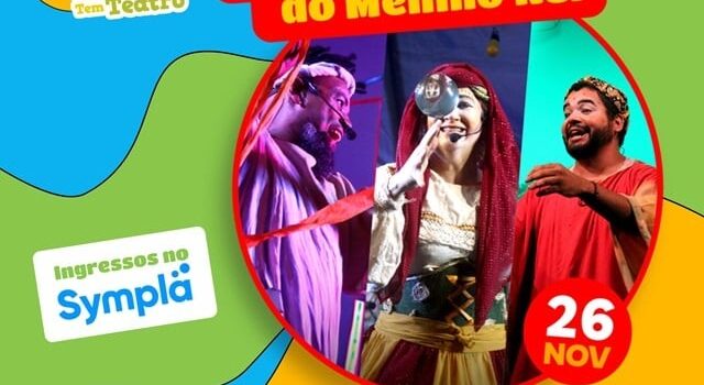 Espetáculo A Estrela do Menino Rei abre festejos natalinos no Domingo Tem Teatro