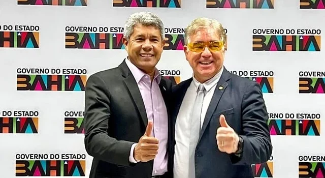 Zé Neto e o governador se reúnem para alinhar entrega de obras para Feira de Santana e região