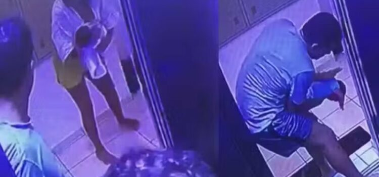 Homem certo, na hora certa. Bombeiro de folga salva bebê engasgado no elevador
