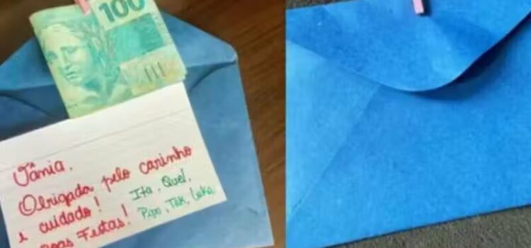 Homem acha bilhete com R$ 100 na rua, divulga na internet e acha a dona