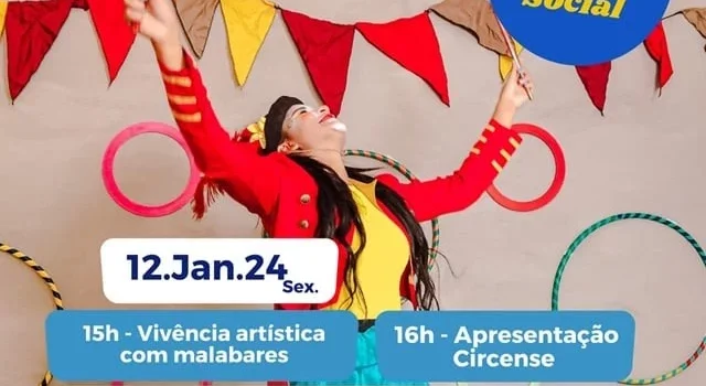 Domingo Tem Teatro Social leva alegria do circo ao Lar do Irmão Velho