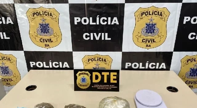 Homem é preso em flagrante por tráfico de drogas no bairro Campo Limpo