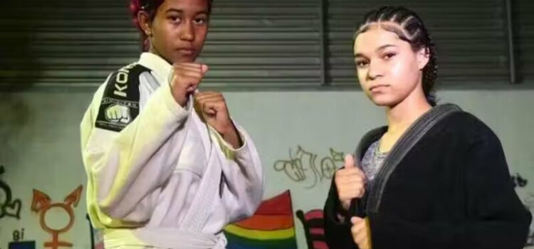Meninas da periferia aprendem Jiu-Jítsu para se defender de abusos
