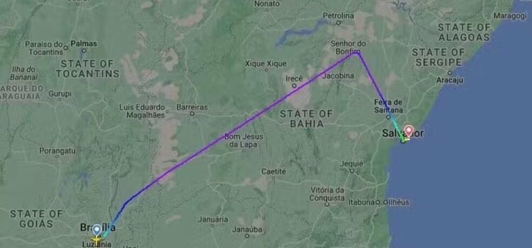 Copiloto desmaia em voo e avião da rota entre Brasília e João Pessoa pousa no aeroporto de Salvador
