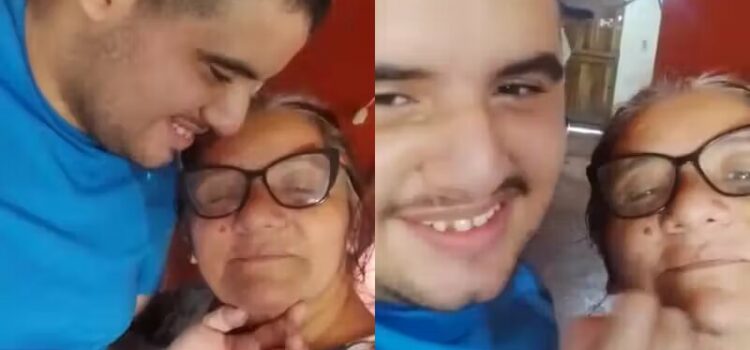 Mãe de jovem com autismo severo dá exemplo de resiliência e ganha ajuda da web. “Sempre lutei por ele”