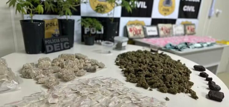 Foragido de SC é preso na BA com drogas que seriam vendidas no carnaval de Salvador