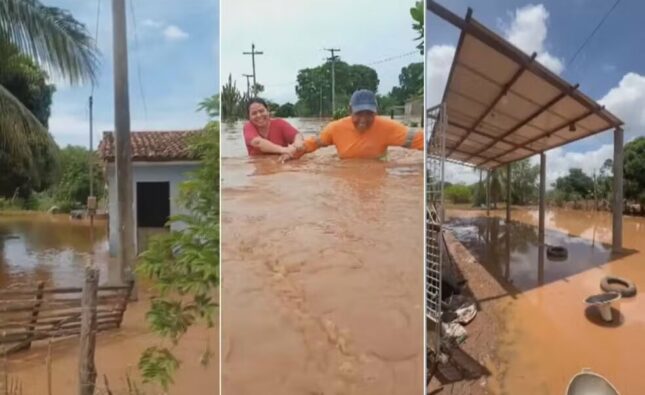 Mais de 3,5 mil pessoas estão desalojadas devido as fortes chuvas na BA; seis pessoas morreram