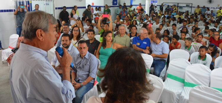 Com espaço 4 vezes maior e laboratório de robótica, Escola Municipal Regina Vital é inaugurada