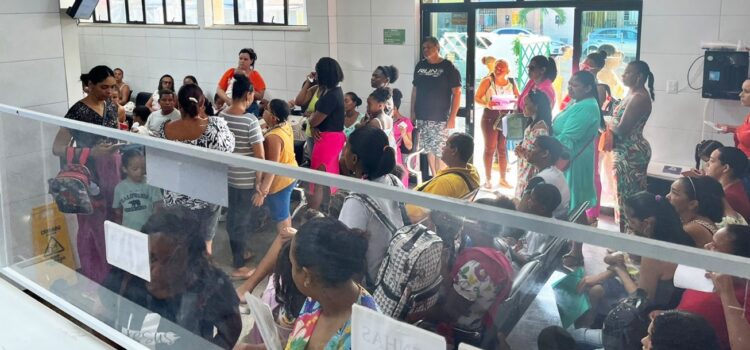 Foram atendidas 240 crianças no 2º mutirão pediátrico do ambulatório do Hospital da mulher