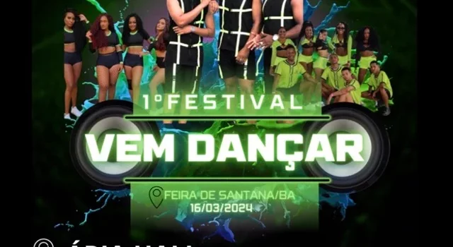 Festival de dança promete movimentar Feira de Santana e reunir grupos de várias cidades