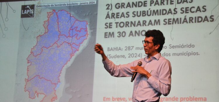 Especialista aborda desafios e soluções contra a desertificação em Feira e região