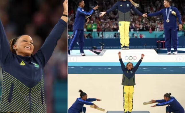 Rebeca Andrade é indicada para o Oscar do esporte, Prêmio Laureus