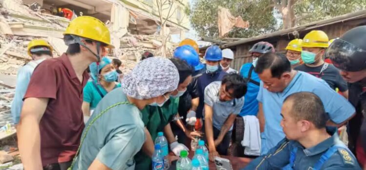 Índia e China prestam socorro a Mianmar, após terremoto que devastou o país; solidariedade internacional