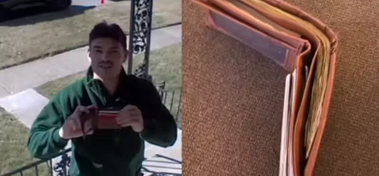 Jovem devolve carteira que achou na rua com dinheiro: “quase chorei”