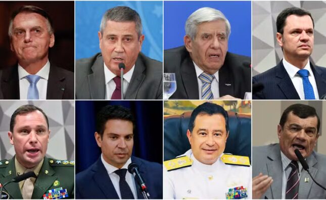 Denúncia do golpe: os argumentos dos advogados de Bolsonaro e outros sete denunciados