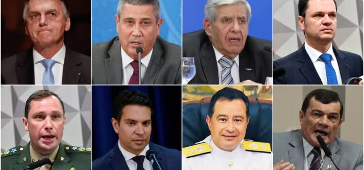 Denúncia do golpe: os argumentos dos advogados de Bolsonaro e outros sete denunciados