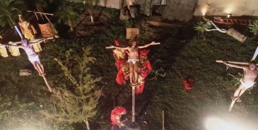 TV Feira exibe pela primeira vez em canal aberto local a encenação da Paixão e Morte de Cristo