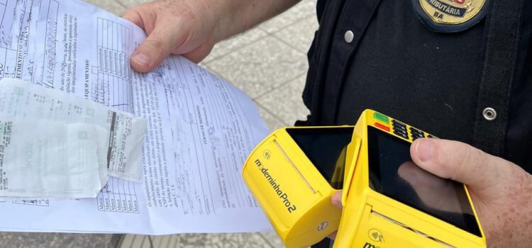 Operação identifica empresa funcionando sem inscrição estadual e utilizando máquinas de cartão irregulares