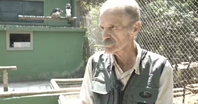 Conheça o idoso brasileiro que há 44 anos salva aves em extinção