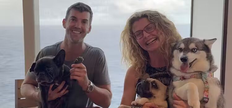 Navio de cruzeiro desvia da rota e resgata pessoas e cães encalhados no Pacífico durante tempestade