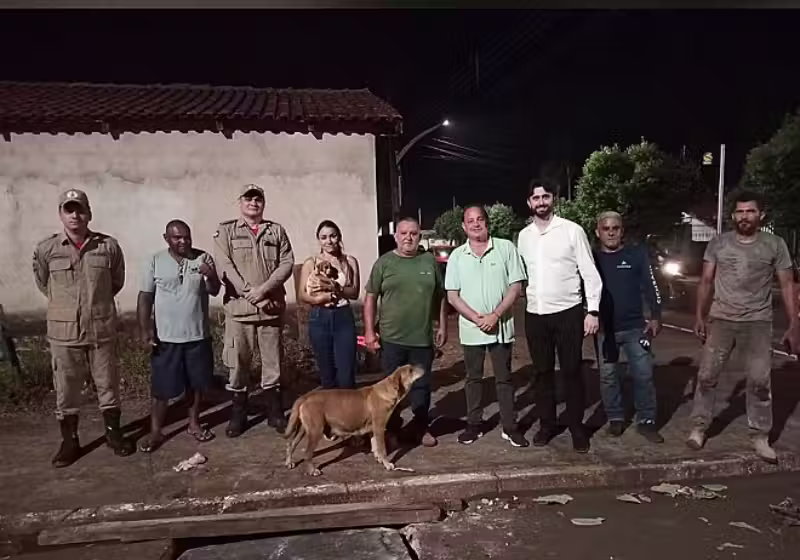 A comunidade se mobilizou para ajudar Vitória, a filhote de caramelo presa no bueiro. E deu certo! – Foto: @protetoraanalucia520