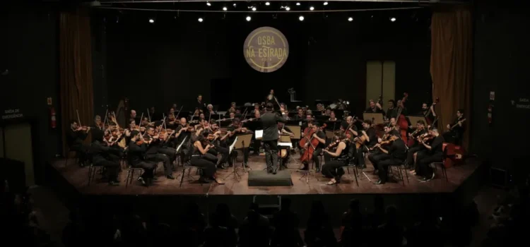 Orquestra Sinfônica da Bahia apresenta concerto no Centro de Convenções em Feira de Santana através do projeto ‘na estrada’