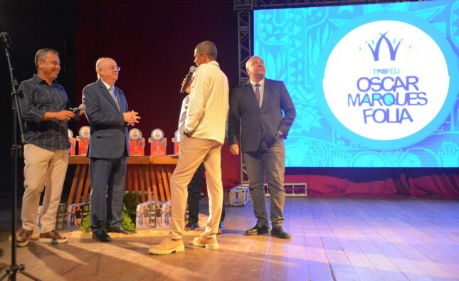 23 destaques da Micareta 2025 foram premiados com o Troféu Oscar Marques Folia