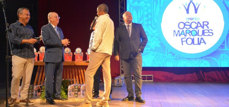 23 destaques da Micareta 2025 foram premiados com o Troféu Oscar Marques Folia